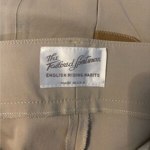 The Tailored Sportsman Women's Beige Horse Riding Pants